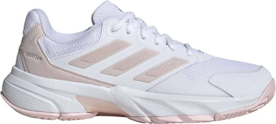 Adidas Courtjam Control 3 Hardcourt Schoenen Wit 1 3 Vrouw