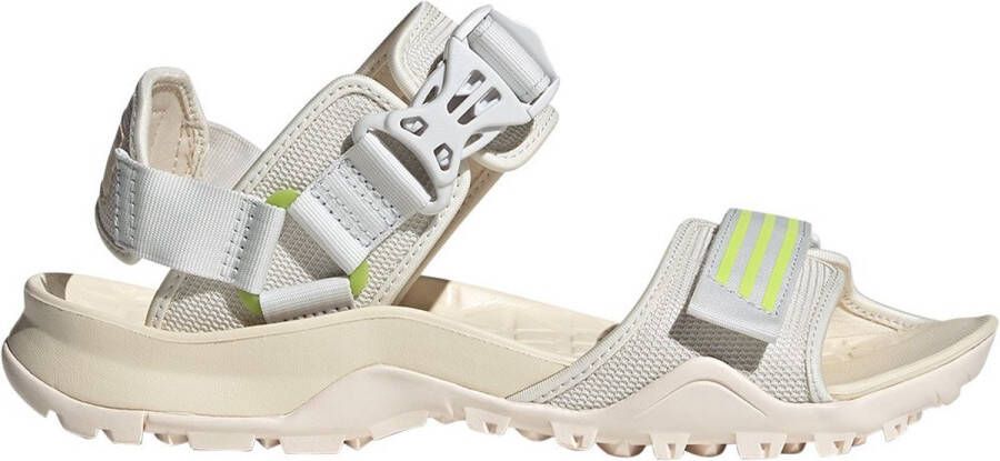 adidas Cyprex Ultra DLX Sandalen Wonder White Pulse Lime Crystal White Heren