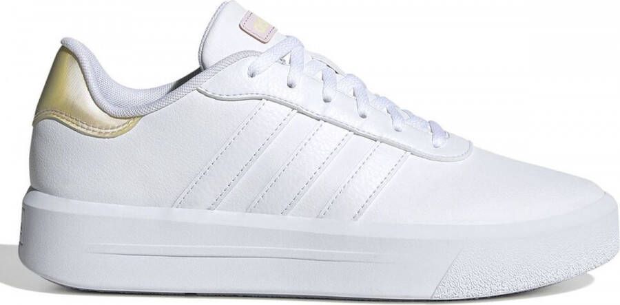 adidas Dames Court Platform Wit