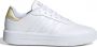 Adidas Platform Court Schoenen Wit Vrouwen White Dames - Thumbnail 3