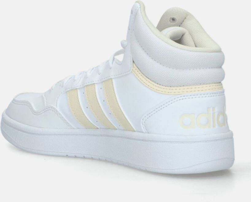 Adidas Hoops 3.0 Mid dames sneaker wit geel 1 3 Uitneembare zool - Foto 2