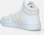 Adidas Hoops 3.0 Mid dames sneaker wit geel 1 3 Uitneembare zool - Thumbnail 2