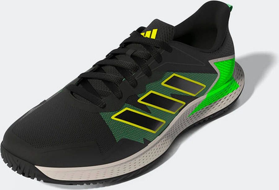 Adidas Defiant Speed Clay Heren Sportschoenen Tennis Black Yellow