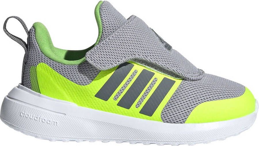 Adidas Fortarun 2.0 Ac Hardloopschoenen Geel Grijs Jongen