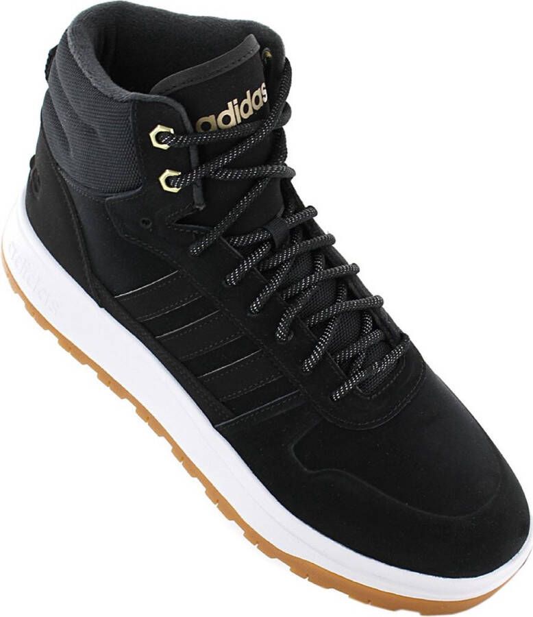 Adidas FROZETIC Heren Winterschoenen Winter Sneaker Boots Leer Zwart FW3234