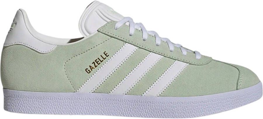 Adidas Groene lage sneaker met gouden accenten Green Heren