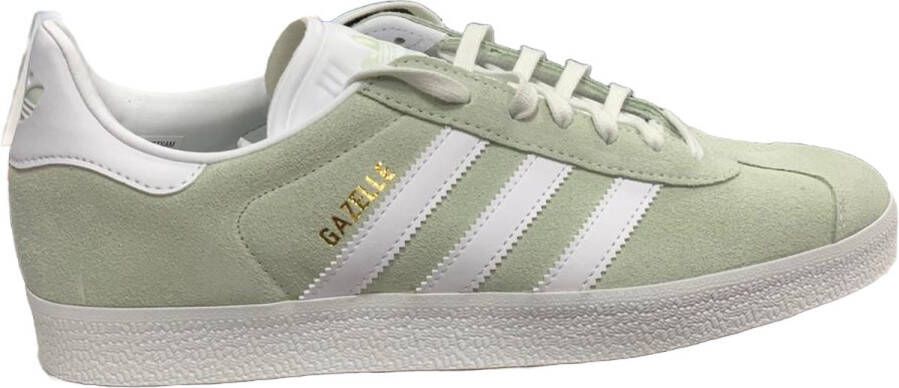 Adidas Groene lage sneaker met gouden accenten Green Heren