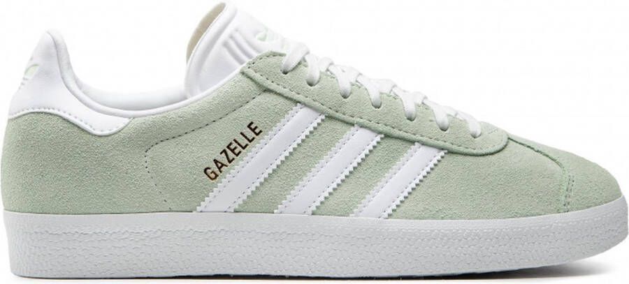 Adidas Groene lage sneaker met gouden accenten Green Heren