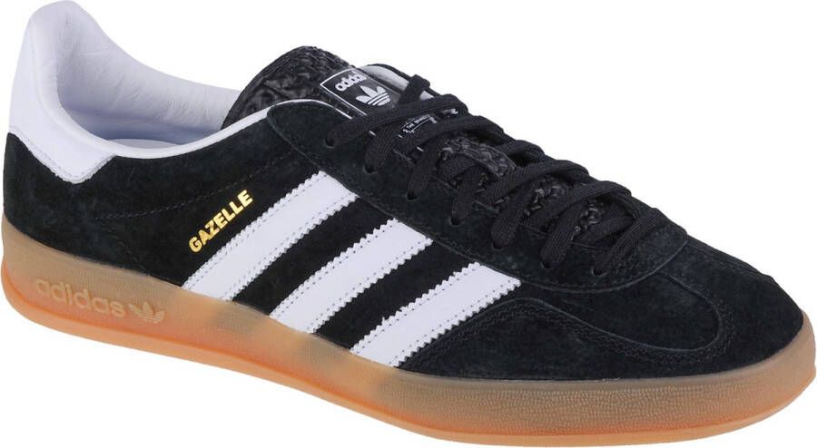 Adidas Originals Gazelle Indoor Dames Core Black Cloud White Core Black- Dames Core Black Cloud White Core Black