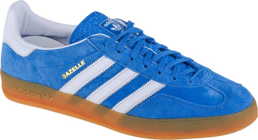 Adidas Originals Gazelle Indoor Blue Bird Cloud White Blue Bird- Blue Bird Cloud White Blue Bird