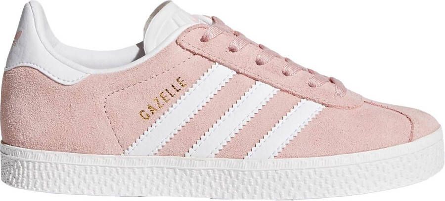 Adidas originals womens gazelle trainer vapour pink / white sale