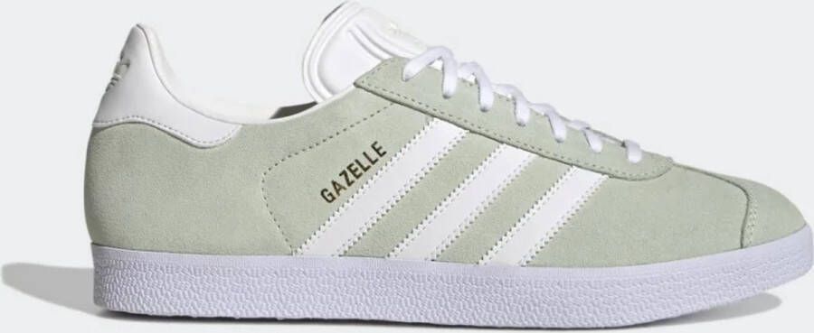 Adidas Groene lage sneaker met gouden accenten Green Heren