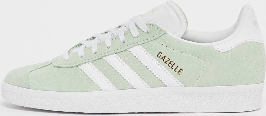 Adidas Groene lage sneaker met gouden accenten Green Heren