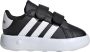 Adidas Sportswear Grand Court 2.0 sneakers zwart wit Imitatieleer 19 - Thumbnail 8