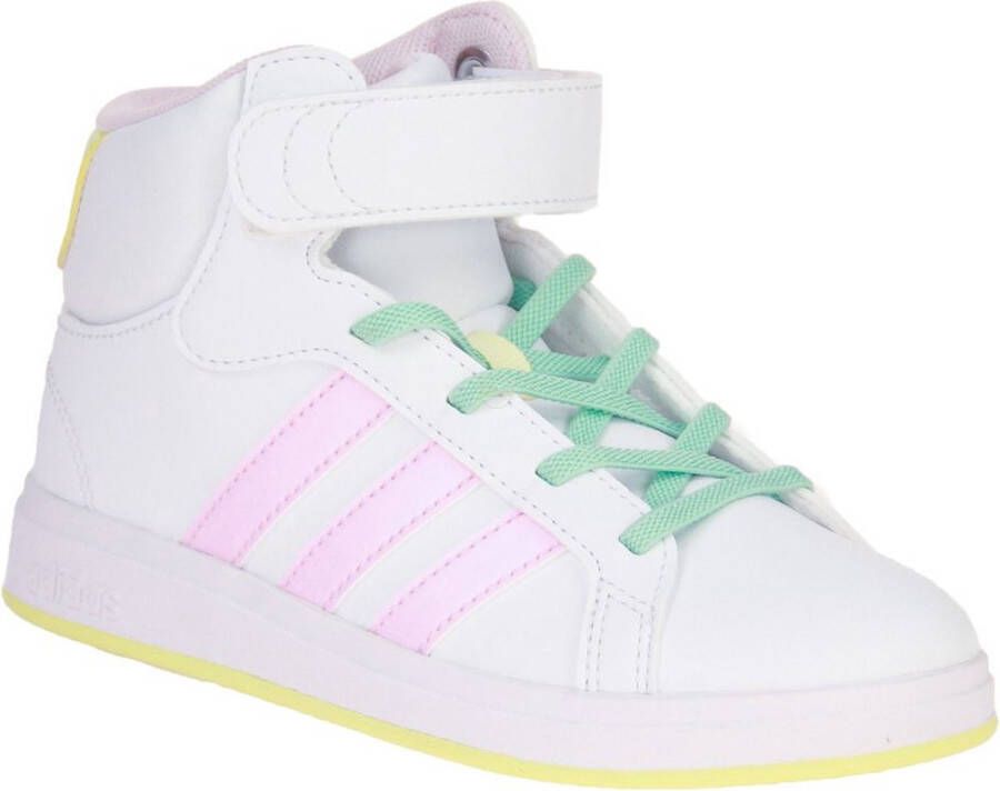 Adidas Grand Court Mid Schoenen Wit