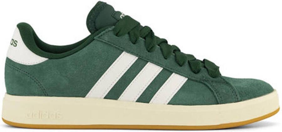 Adidas Groene suéde sneaker GRAND COURT BASE 00s