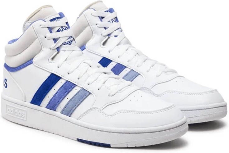 Adidas Heren Sneaker Hoops 3.0 Mid WIT