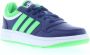 Adidas Sportswear Hoops 3.0 sneakers donkerblauw groen Imitatieleer 35 1 2 - Thumbnail 2