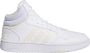 Adidas Hoops 3.0 Mid dames sneaker wit geel 1 3 Uitneembare zool - Thumbnail 1