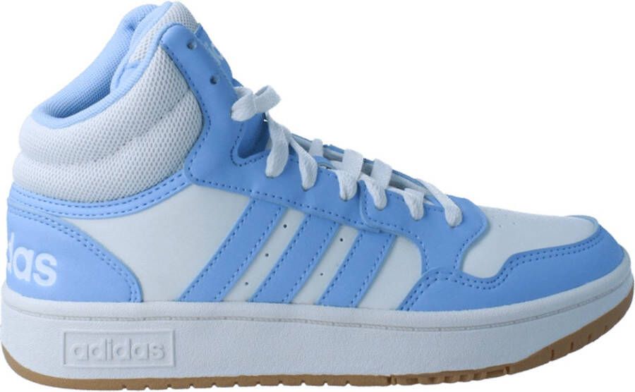 adidas Hoops 3.0 Mid Classic Vintage Schoenen Wit Blauw 1 3 Vrouw