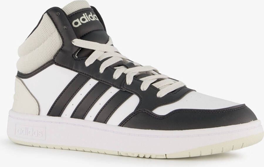 adidas Hoops Mid 3.0 heren sneakers wit zwart 1 3 Uitneembare zool