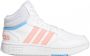 Adidas hoops mid 3.0 sneakers wit roze kinderen - Thumbnail 1