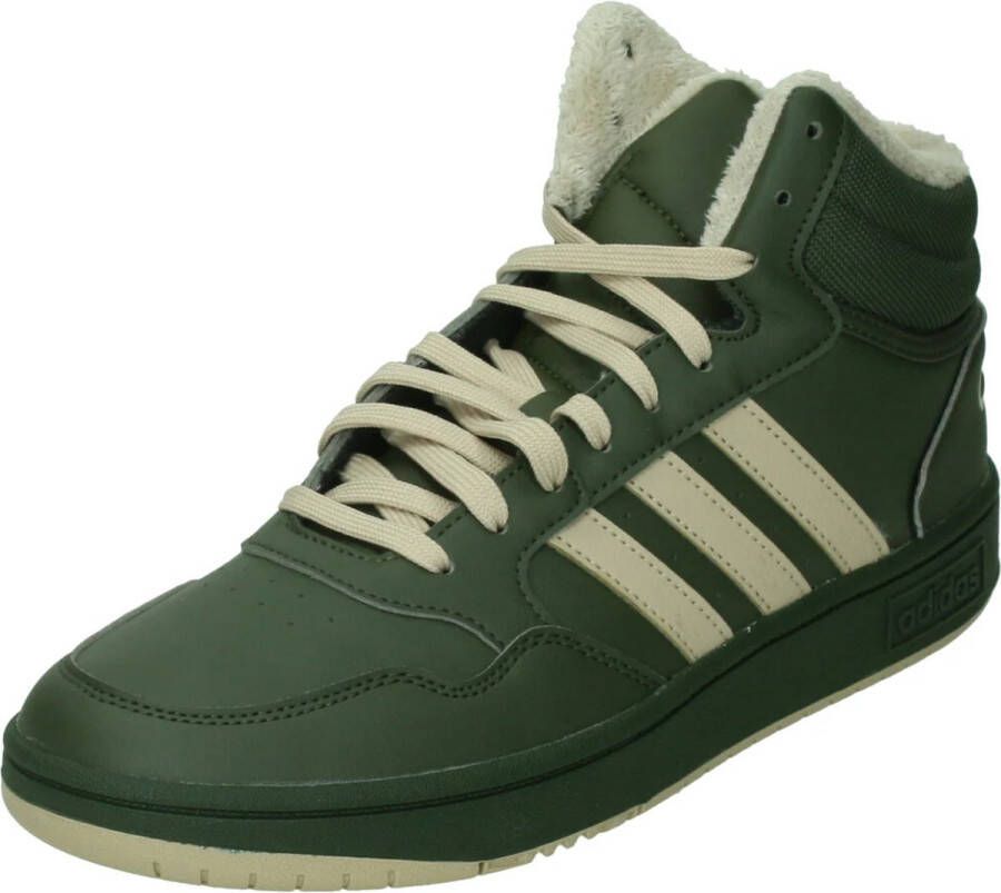 Adidas Kid's Hoops Mid 3.0 Winterschoenen 5K olijfgroen