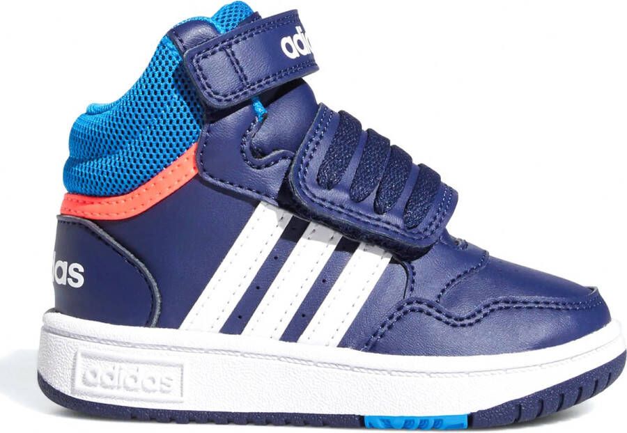 Adidas SPORTSWEAR Hoops Mid 3.0 AC Trainers Baby Dark Blue Rush Turbo