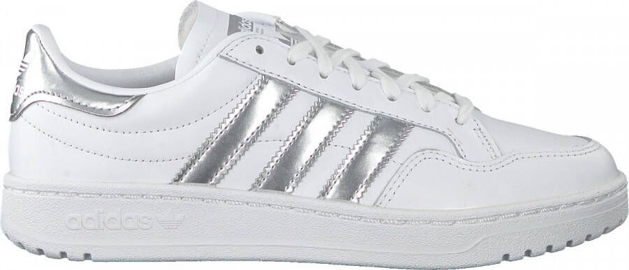 Adidas Team Court W Lage sneakers Leren Sneaker Dames Wit