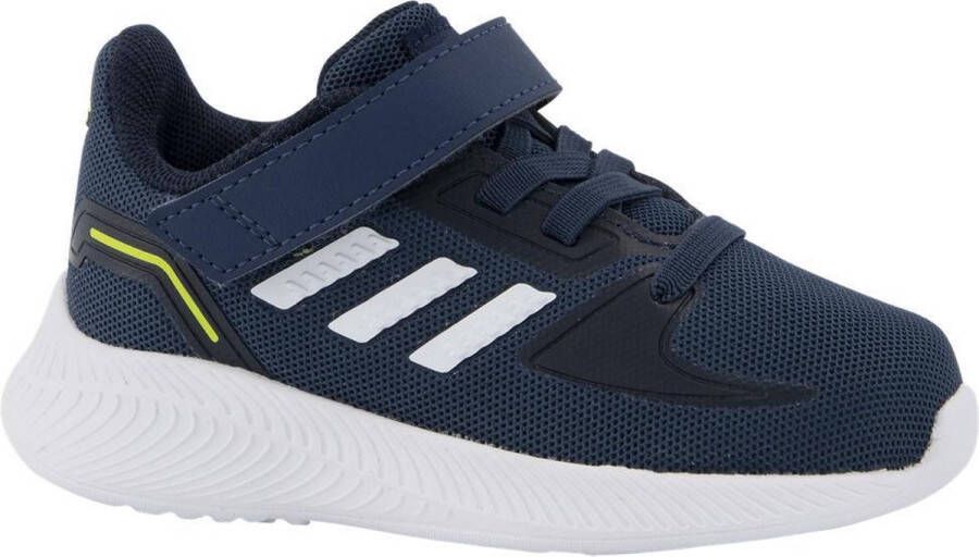 Adidas Performance Runfalcon 2.0 Classic hardloopschoenen donkerblauw wit kids