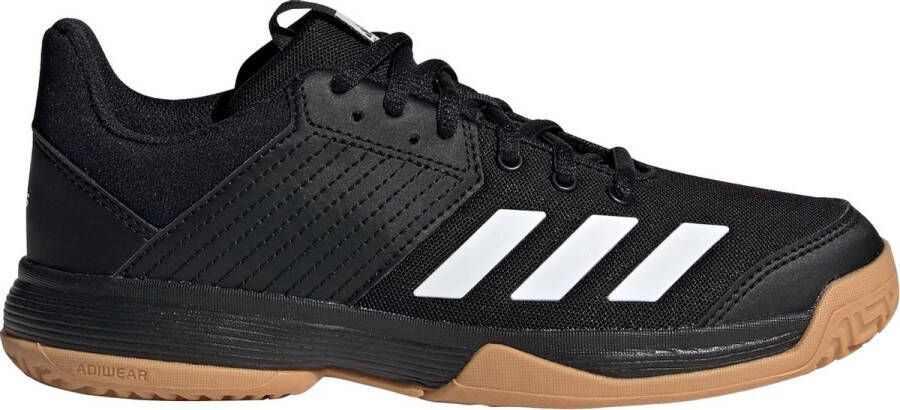 Adidas Perfor ce Ligra Youth 6 zaalsportschoenen zwart wit kids