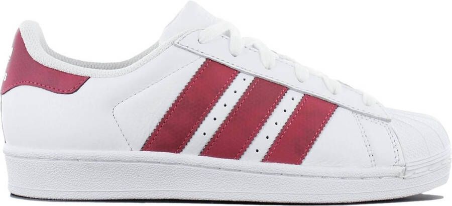 adidas Meisjes Sneakers Superstar J Wit ⅔