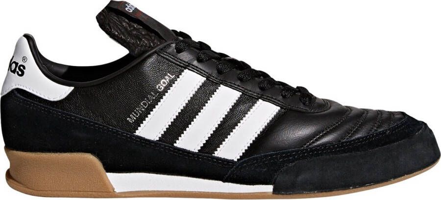 Adidas Mundial Goal Lederen Indoorschoen 40 2 3 Black White