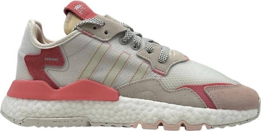 Adidas nite hotsell jogger pink