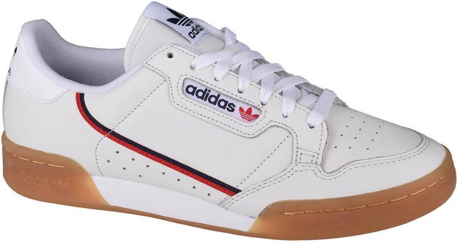 Adidas Originals Continental 80 Heren Sneakers Sport Casual Schoenen Wit EE5393