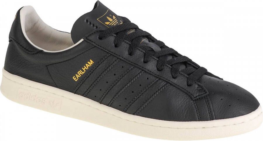 Adidas Originals Earlham Heren Sneakers Sportschoenen Schoenen Leer Zwart GW5759