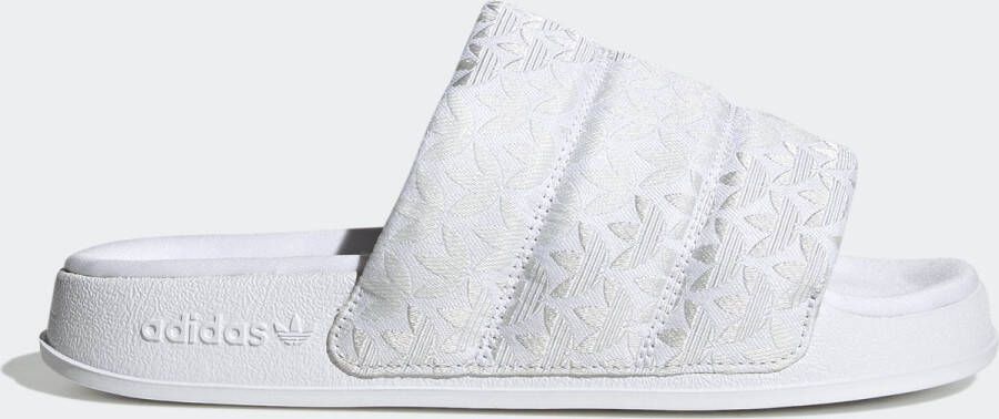 Adidas Originals adilette Essential Badslippers Dames Wit