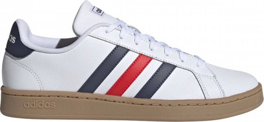 Adidas originals grand outlet court white