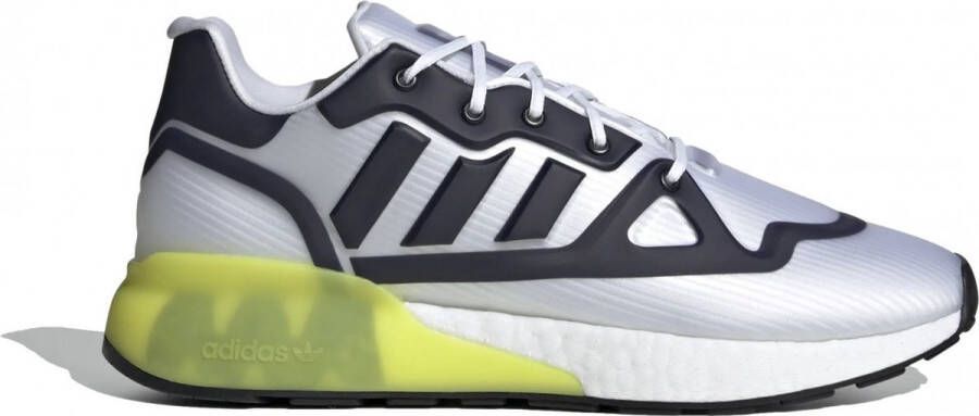 Adidas Zx 2K Boost Futureshell Heren Schoenen White Mesh Synthetisch 2 3 Foot Locker