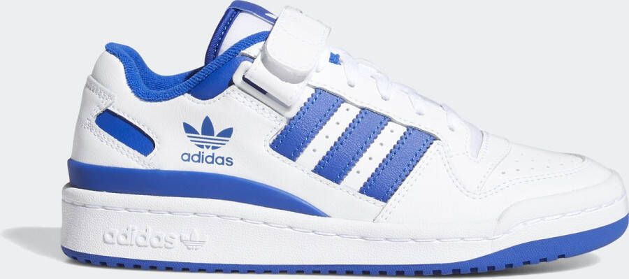 Adidas Originals Forum Low J Sneaker Basketball Schoenen ftwr white team royal blue ftwr white maat: 38 beschikbare maaten:36 2 3 36 37 1 3 38 3