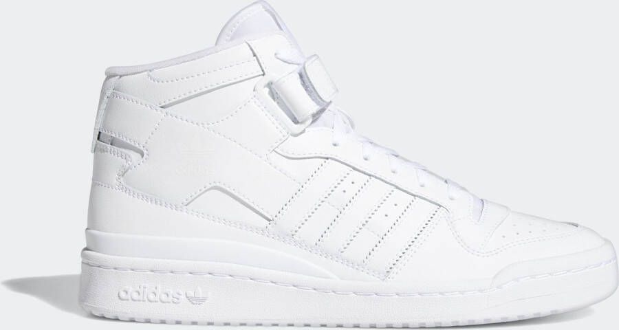 Adidas Originals Forum Mid Schoenen Cloud White Cloud White Cloud White Dames