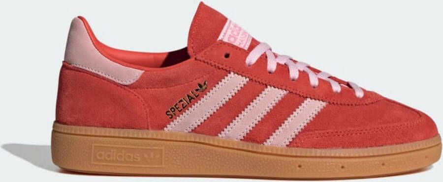 Adidas Originals Handball Spezial Women Sneaker Trendy Sneakers Dames bright red clear pink GUM 1 maat: 37 1 3 beschikbare maaten:36 2 3 37 1 3