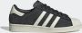 Adidas Core Black Lage Sneaker met Leren Bovenwerk Black Heren - Thumbnail 1