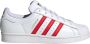 Adidas ORIGINALS Superstar Sneakers Ftwr White Better Scarlet Gold Metalic Dames - Thumbnail 1