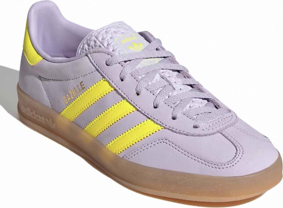 Adidas Originals Indoor Gazelle Sneaker met Platte Zool Pink Heren