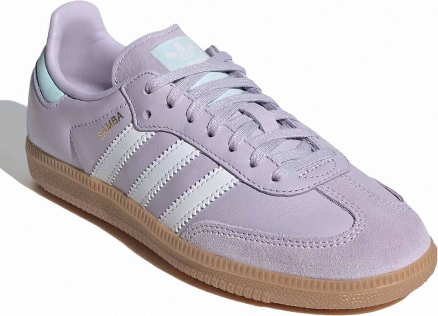 Adidas Originals Paarse Samba Sneakers voor Vrouwen Purple Dames