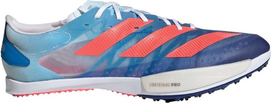 Adidas Perfor ce Adizero Ambition De schoenen van de atletiek Ge gde volwassene Blauwe