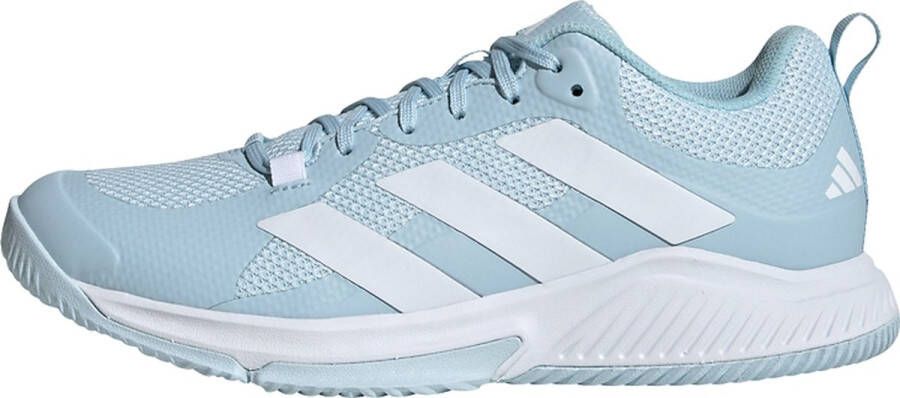 Adidas Performance Court Team Bounce 2.0 Schoenen Dames Blauw