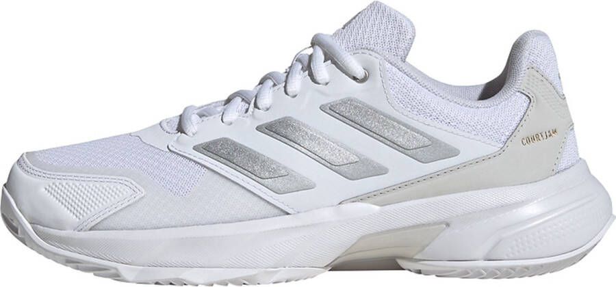 Adidas Performance Courtjam Control 3 Clay Tennisschoenen Dames Wit