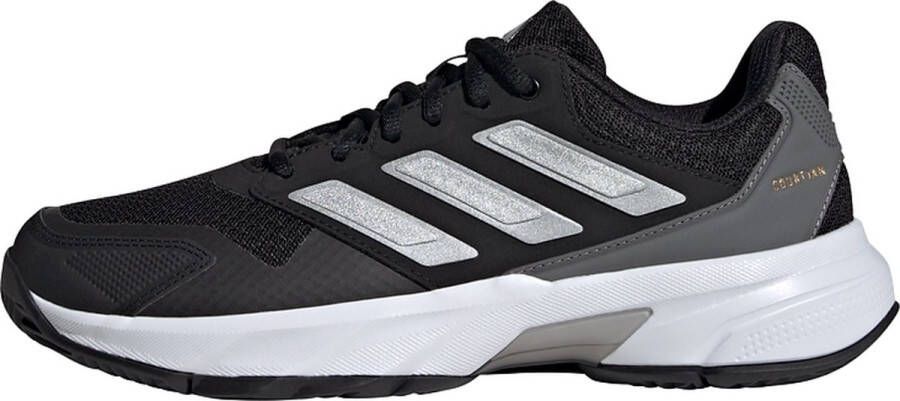 Adidas Performance CourtJam Control 3 Tennisschoenen Unisex Zwart